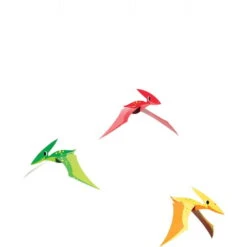 Creative Converting Dinosaur Pterodactyl Hanging 3D Decor 3ct
