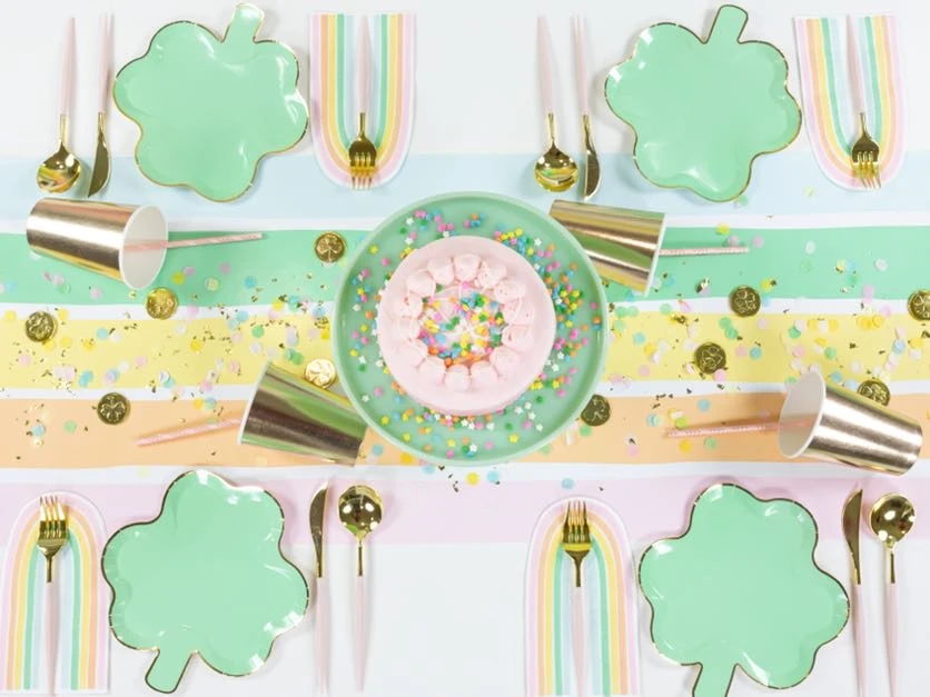 Pastel Rainbow Shaped Lunch Napkins 24ct - Image 3