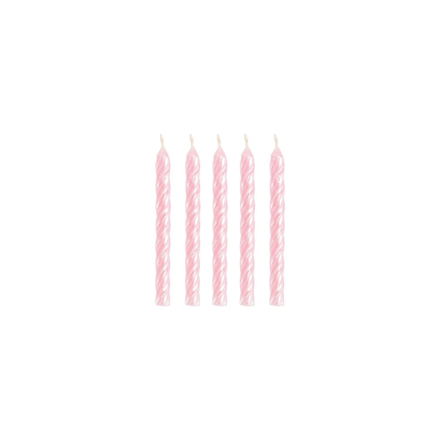 Creative Converting Iridescent Spiral Birthday Candles