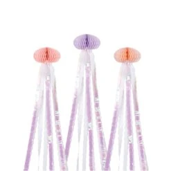 Iridescent Jellyfish Hanging Decorations 3ct