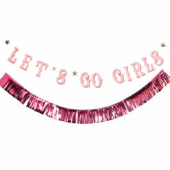 Let's Go Girls Banner Set