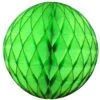 Lime Green Honeycomb Tissue Ball