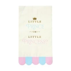 Prince Or Princess Paper Guest Towels 16ct
