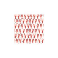 Red Lobsters Dessert Napkins 20ct