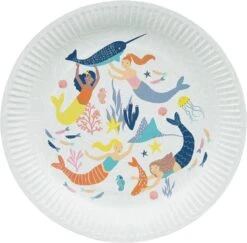 Talking Tables Make Waves Mermaid Lunch Plates 8ct