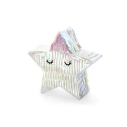 Mini Iridescent Star Piñata Party Favor