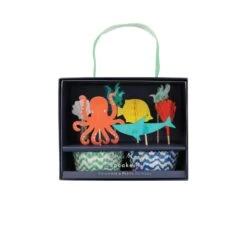 Meri-Meri Under The Sea Cupcake Decorating Kit 24ct