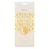 Baby Gold Moon & Star Plastic Straws 12ct