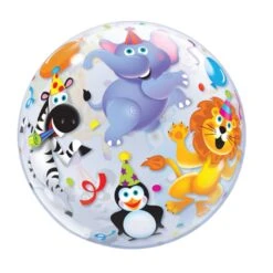 Party Animals Bubble Balloon 22"