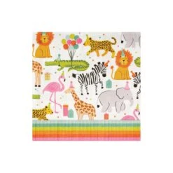 Party Animals Birthday Lunch Napkins 20ct