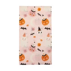 Pink Halloween Ghoul Gang Paper Guest Towels 24ct