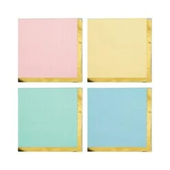 Creative Converting Pretty Pastel Dessert Napkins 16ct