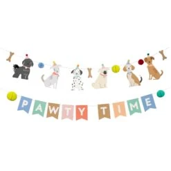 Meri-Meri Pawty Time Puppy Banner Set
