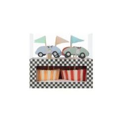 Meri-Meri Vintage Race Cars Cupcake Decorating Kit 24ct
