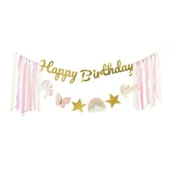 Magical Unicorn Happy Birthday Banner 7.5ft