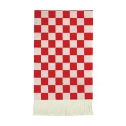 Pink & Red Checkered Paper Guest Towels 24ct