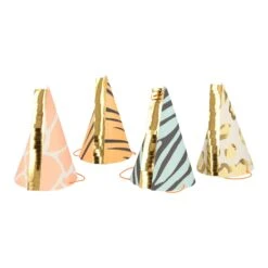 Meri-Meri Safari Animal Print Party Hats 8ct