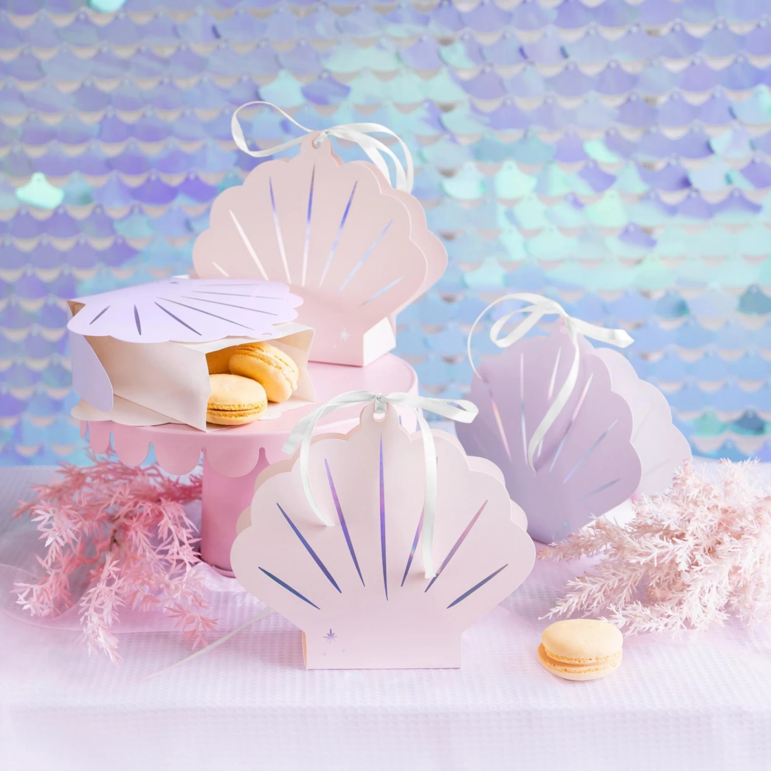 Seashell Treat Boxes 4ct - Image 2