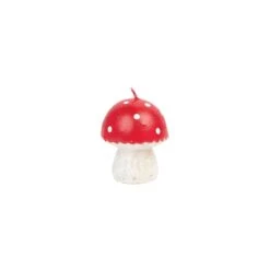 Talking Tables Small Red Mushroom Candle