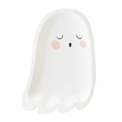 Spooky Cute Halloween Ghost Dessert Plates 8ct