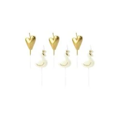 Lovely Swan Birthday Candles