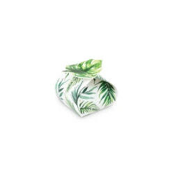 Mini Tropical Palm Leaf Favor Boxes 10ct