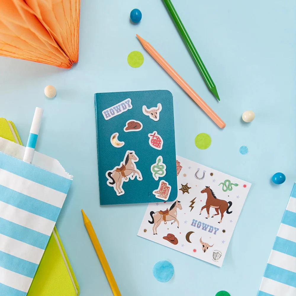 Yeehaw Western Sticker Sheets 4ct - Image 2