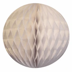White Honeycomb Tissue Ball